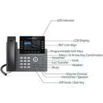 Grandstream Networks GRP2615 téléphone Fixe Noir, Gris 10 Lignes TFT WiFi – Image 2