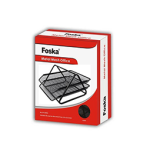 CORBEILLE A COURRIER 2 ÉTAGES HY62002 GRIS