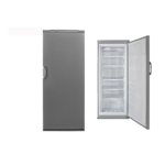 CONGÉLATEUR VERTICAL 251L FINIX GT/2451A 6 TIR GRIS 54X59X145 RECON 1