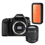 Appareil photo Canon EOS 80D + objectif de 18-55 mm