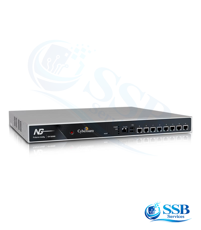Appliance Cyberoam CR50iNG Firewall UTM Appliance Cyberoam CR50iNG Firewall UTM 3.25 Gbps – 6 Ports Gigabit – 01-CRI-0050iNG – Image 1